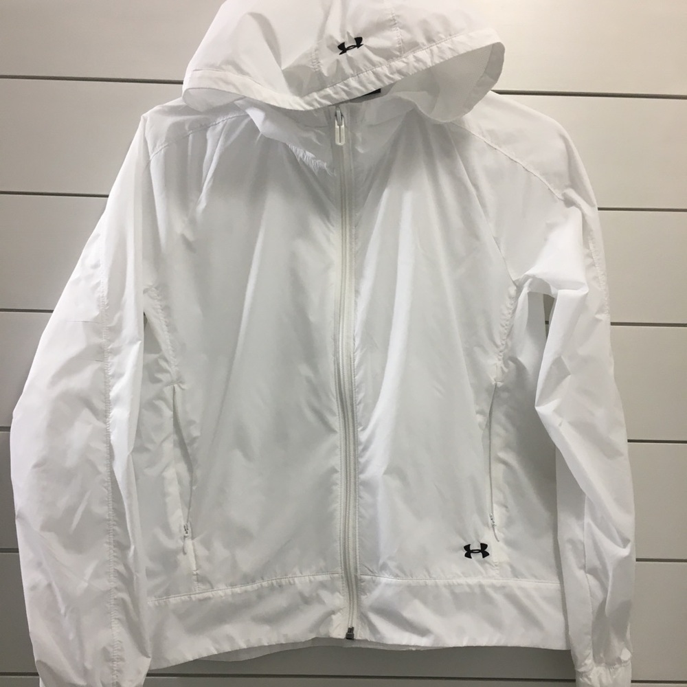 Under Armour White Rain Jacket